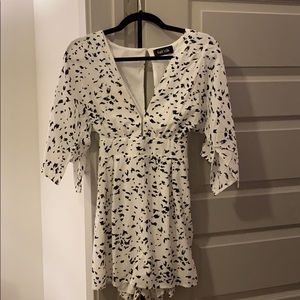 Fab’rik romper size small speckled detail